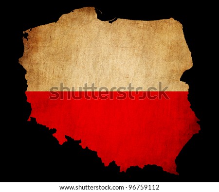 Polish Flag Outline