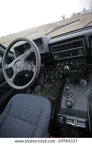 russian car interior