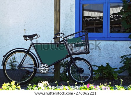 Retro delivery bicycle