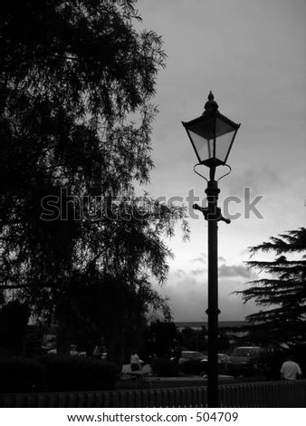 Old Street-lamp in local park