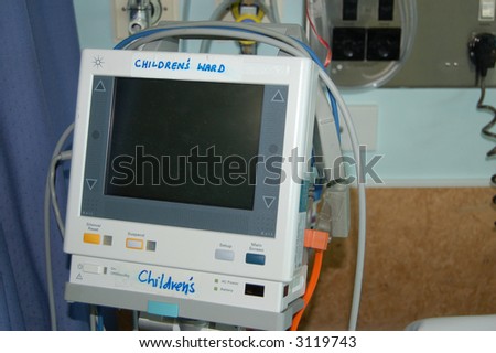 Hospital patient monitor