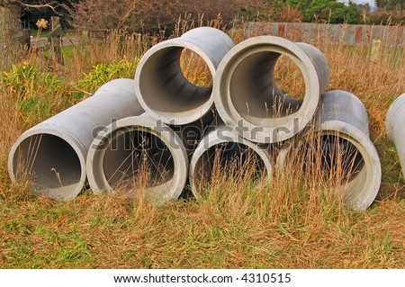 concrete sewer pipes