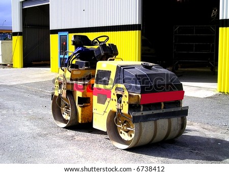small road roller