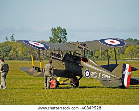 MASTERTON, NEW ZEALAND- NOVEMBER 14:WW1 Air Battle Remembrance Day:Aircraft and Dog-fight displays.November 14 2009
