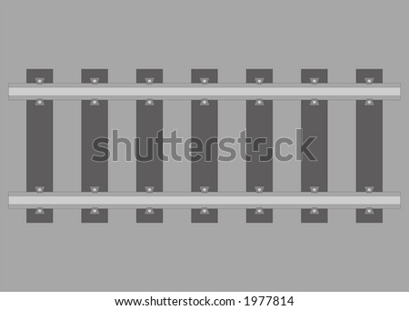 clipart train tracks. clipart train tracks. stock vector : Railway track