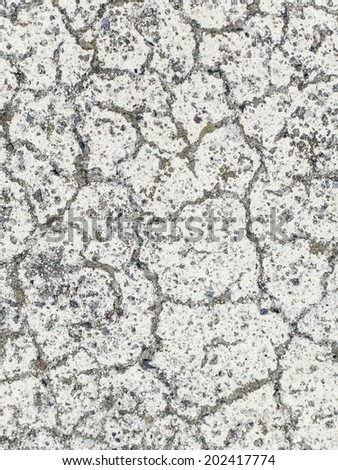 Closeup of concrete ledge for texture or background