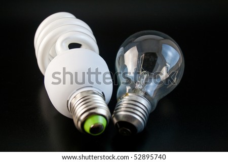 Energy saver and traditional lamp