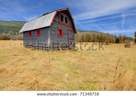 grey shed