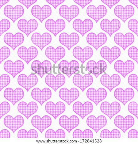 Pink and White Polka Dot Hearts Pattern Repeat Background that is seamless and repeats