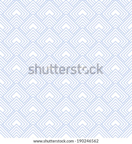 Pale Blue and White Diamonds Tiles Pattern Repeat Background