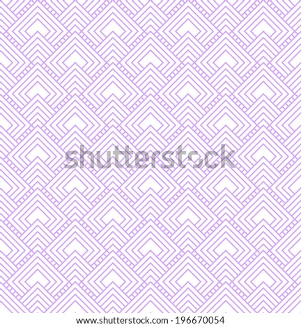 Purple and White Diamonds Tiles Pattern Repeat Background