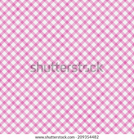 Pink Gingham Pattern Repeat Background that is seamless and repeats