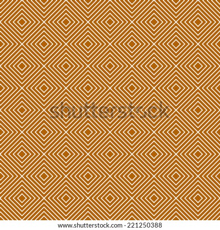 Orange and White Diamonds Tiles Pattern Repeat Background that is seamless and repeats