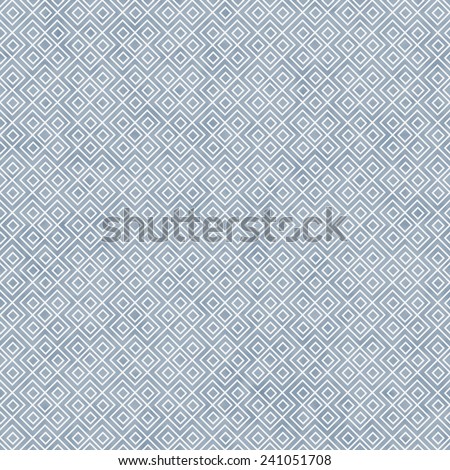 Blue and White Square Geometric Repeat Pattern Background that is seamless and repeats