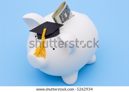 Graduation Cap Background