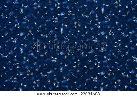 Night sky filled with stars, star background