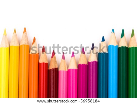 Pencil Crayons Clipart