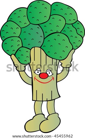 Cartoon Broccoli Pictures