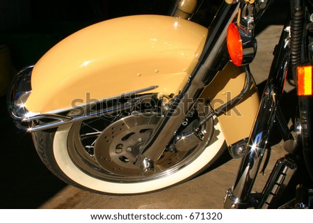 Classic Motorcycle Front End
