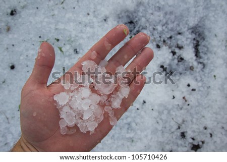 massive hail damage