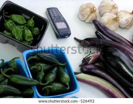 High tech vegetable sales
