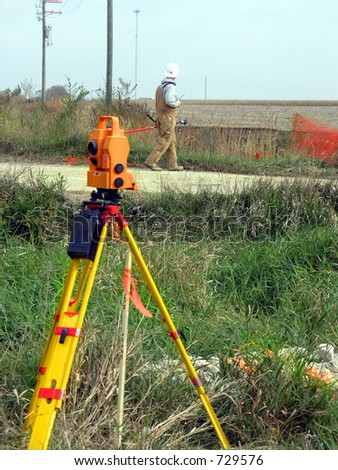 Surveying is a two man job