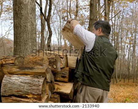 High energy costs mean back to nature for those living where wood is plentiful.