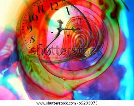 Time warped abstract - surreal imaginary