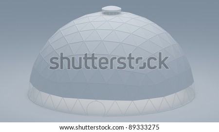 Geodesic dome render BIG