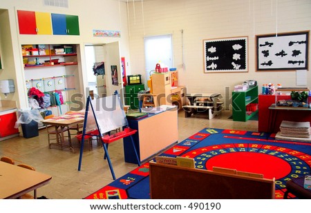 Preschool on Kindergarten Preschool Classroom Stock Photo 490190   Shutterstock