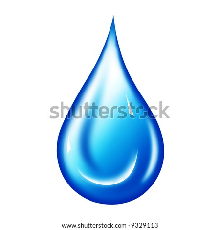 Drop Of Water. stock photo : Water drop
