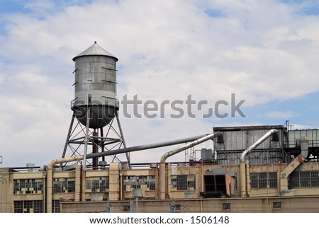 Gates Rubber Factory Water Tower 1  color