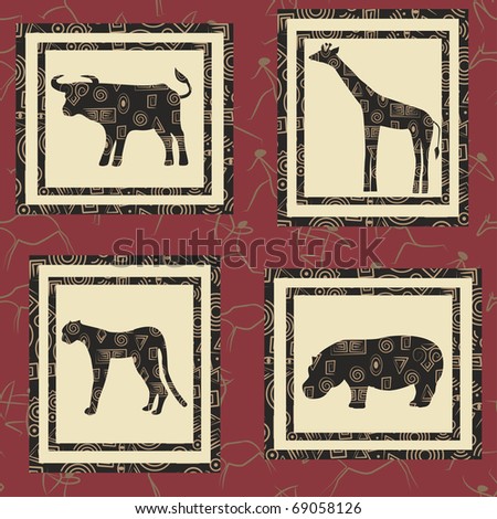 african animals wallpaper. with african animals.
