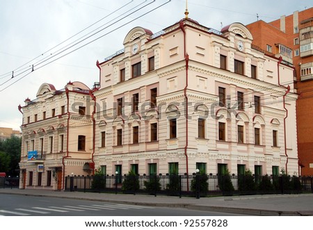 Tyumen, the house of the beginning of XX cent