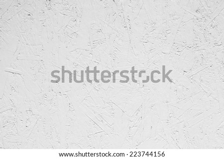 White grungy painted wooden plywood wall. Background photo texture