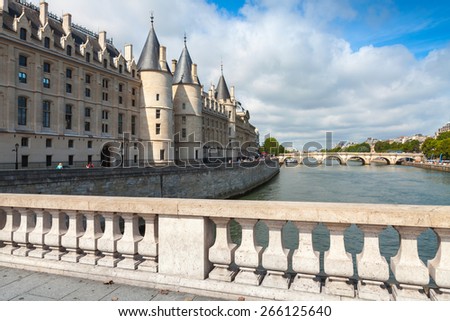 Conciergerie castle is a former royal palace and prison in Paris, France. Today it is a part of the popular complex known as the Palais de Justice, located on  the Cite Island