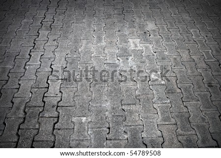 Background texture of cobblestone road