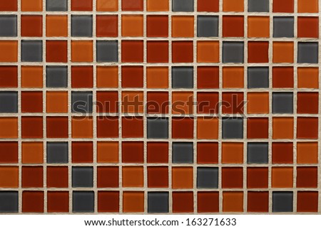 Detail Of Color Pattern And Texture Of Bathroom Ceramic Tile Wall ...
