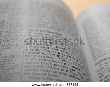 Love for God Bible text