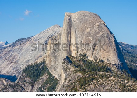 Half Dome seen from Glacier Point, Yosemite National Park