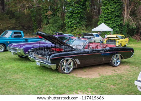 SAN FRANCISCO - SEPTEMBER 29: A 1967 Buick GS 400 is on display during the 2012 Jimmy\'s Old Car Picnic in Golden Gate Park in San Francisco on September 29, 2012