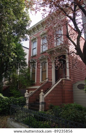 Victorian residential building in San Francisco
