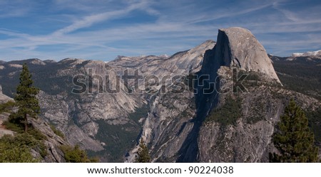 Half Dome seen from Glacier Point, Yosemite National Park