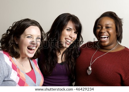 Friends Laughing together
