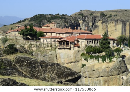 Greece, Meteora, monastery Holy Trinity