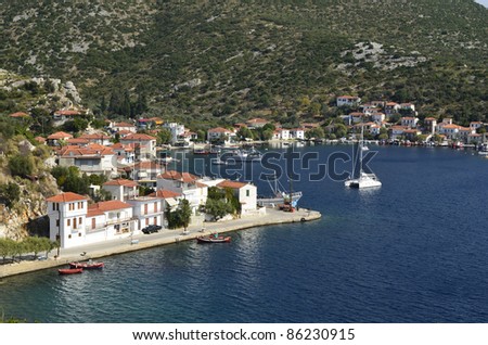 Greece, Pilion Peninsula, Agia Kiriaki village