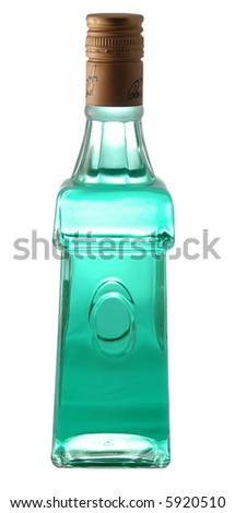 bottle of absinthe