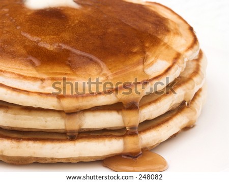 pancakes clip art. A stack of pancakes with