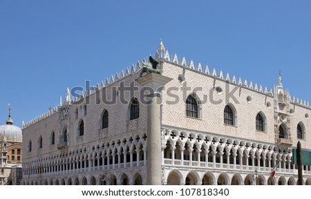 Doge\'s Palace, Saint Marks Square, Venice, Italy