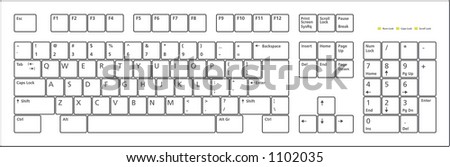 Standard Keyboard Layout